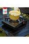 Camping Table, Ultralight Aluminum Folding Beach Table with Carry Bag Travel Furniture for Lawns, Pi - 5