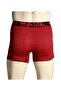2 Pieces of Line Patterned Cotton Luxury Men's Boxers - 3