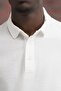 Regular Fit Lycra Self Patterned Polo Neck T-Shirt - 4