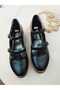 Large and Small Size Double Strap Women's Shoes