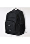 Unisex Multi-Pocket Black Backpack with Laptop Compartment - 3