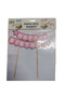 Pink Happy Birthday Good Birthday Plastic Cake Topper Happy Birthday Shiny Acrylic Cake Topper - 2