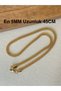 316 L Surgical Steel Gold Model Stainless Tarnish Steel Necklace - 3