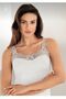 Hawks, 6 Pack Women's Lycra Collar and Straps Guipure Detailed Undershirt 95% Cotton 5% Elastane *******