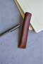 Single Pen Holder - Genuine Frisco Leather - Stylish Protection for Your Pen - Brown - 5