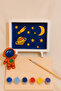 مجموعة رسم بإطار ثلاثي الأبعاد من Dream and Paint بموضوع الفضاء - 3