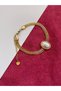 316 L Surgical Steel Stylish Pearl Weave Mesh Steel Chain Bracelet Mesh Bracelet