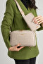 Women's Medium Size Faux Leather Printed Shoulder Bag & Wallet Combination (Size: Width 28 X Length 17 cm) Shopper - 5