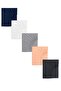 5 Pieces Cotton and Elastic 60 X 120 X 15 cm Combed Cotton Baby Bedsheet