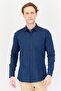 Men Slim Fit Long Sleeve Checkered Casual Shirt, Multicolor