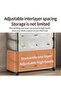 5-Tier Coat Rack and Shoe Storage for Entryway, Living Room - 2