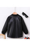 Artificial Leather Boy Shirt Snap Closure - 4