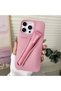 iPhone 16 Pro (6.3 Inch) Compatible Summer Lip Case with Lipstick Compartment Lipstick Case - 4