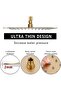 BSTIIU Gold Rain Shower Head, 16 Inch High Pressure Shower Head, 304 Stainless Steel Ceiling Mount E - 4