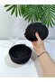 Black Polyester Coaster