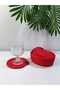 Red Polyester Coaster - 3