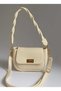 Women's Bag – Shoulder and Crossbody Bag with Removable Twist Strap and Flap - 2