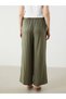 Quality Pieces from Çelebi Store Women's Textured Pants with Waist Cord - 5