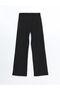 Lcw Vision Wide Leg Women's Trousers with Elastic Waist (S5) - 6