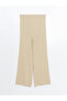 Nevavm Textured Women's Knitwear Trousers with Elastic Waist - 6