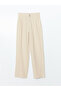 Linen Blend Women's Pleated Pants - 5