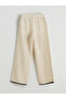 Nevavm Women's Openwork Trousers with Elastic Waist and Difference in Color - 8