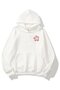 Unisex Siesta Beach White Sweatshirt Hoodie - 2