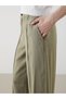 Trendlucky Loose Fit Wide Leg Women's Pants with a Difference in Color - 3