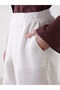 New Season Elastic Waist Plain Linen Women's Trousers - S5Me34Z8 - 6