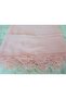 Hand Made Needle Embroidered Prayer Cover Dowry Mevlüt Head Scarf Crepe Fabric - 5