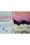 Hand Made Needle Embroidered Prayer Cover Dowry Mevlüt Head Scarf Crepe Fabric - 3