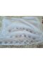 Hand Made Needle Embroidered Prayer Cover Dowry Mevlüt Head Scarf Crepe Fabric