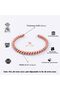100% Handmade Copper Bracelet, Natural Antibacterial Copper Bracelet, Health Friendly 2 Pcs - 7