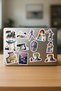 Jojo No Kimyou Na Bouken Part1 Part2 Anime Phone Laptop Adhesive Foil Sticker Pack (30 Pcs) - 4