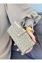Women's Sand Multi-Eye Wallet with Coin and Card Compartments - 4