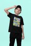 Spongebob and Patrick Printed Unisex Cartoon Children's T-Shirt (1-12 Years) - 2