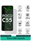 حافظة Poco C55 Hayalet Nano متوافقة مع طبقة حماية الشاشة المقاومة للخدوش والصدمات