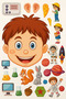 Science and Nature Sticker Book - Science and Space Themed Sticker with 60 Stickers - Educational Activity Book - 3