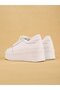 Skaya High-Sole Stylish and Comfortable Daily Women's Thick Sole White Sneaker - 7