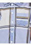 Checked Spread Collar Shirt and Trousers Set - 4