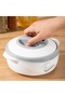 3149 Food Storage Container Leakproof Locking Lid Storage Container Stainless Steel Lunch Box 1000 ml White - 5