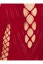 V Detail Cut Out Bodycon Slip Dress - 2