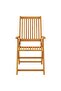 5 Piece Garden Dining Set 140x80x74 cm Solid Wood Acacia - 5