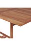 Garden Table 180x90x75 cm Solid Teak Wood - 4
