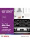 Free Standing Gas Cooker, HGA120B51M, Stainless Steel - 7