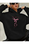 I'M Just Girl Detailed Sweatshirt