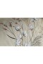 Moneda Embroidered Double Cotton Satin Duvet Cover Set - Beige - 2
