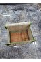 20X30X19 cm Foldable Wicker Basket Straw Sack Onion Potato Holder Sock Holder - 3