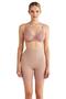 Bella Dusty Rose Lace High Waist Corset - 3