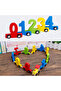 - Wooden Digits Train Set - 11pcs - 5